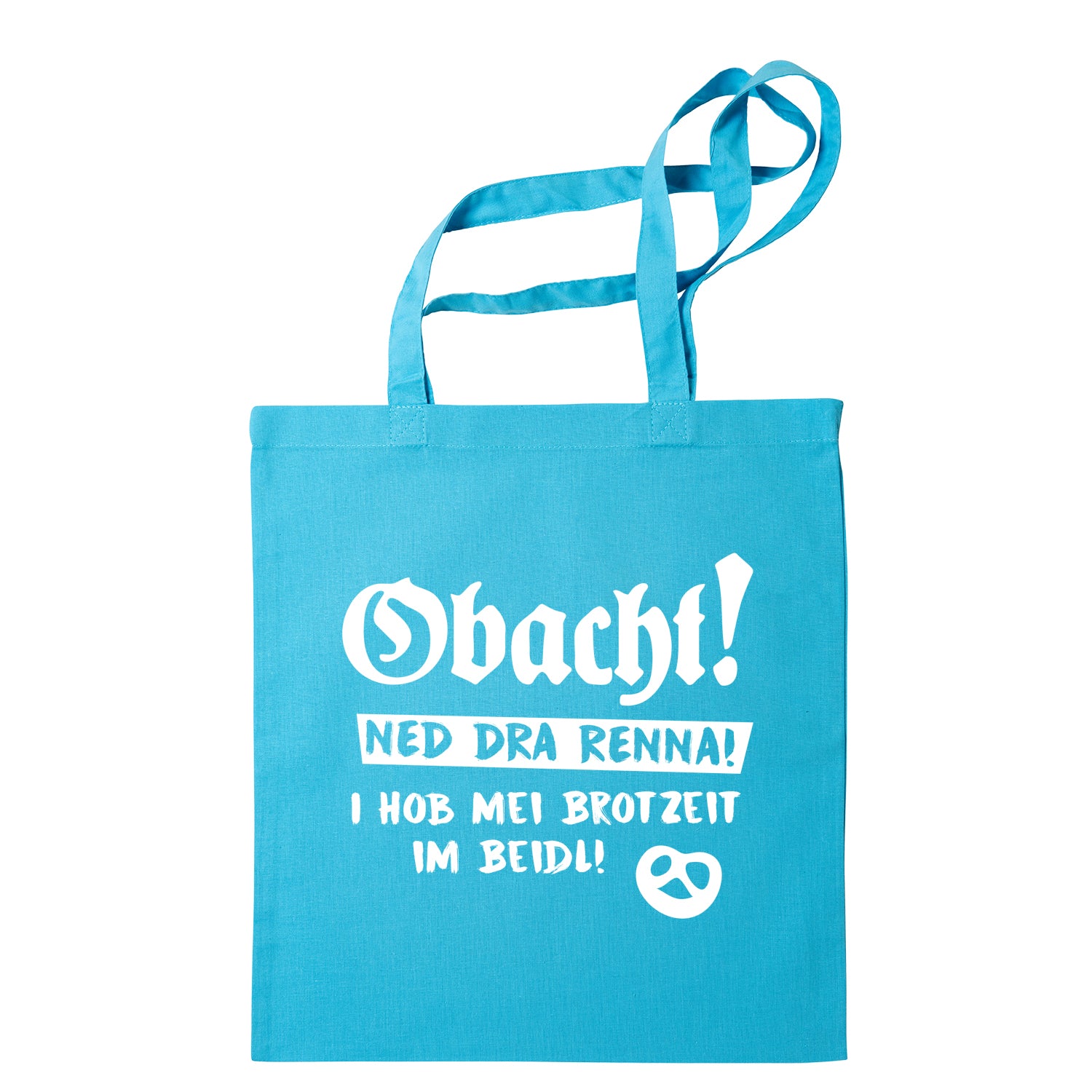 Tasche "Ned dra renna!" - meinherzschlag.de