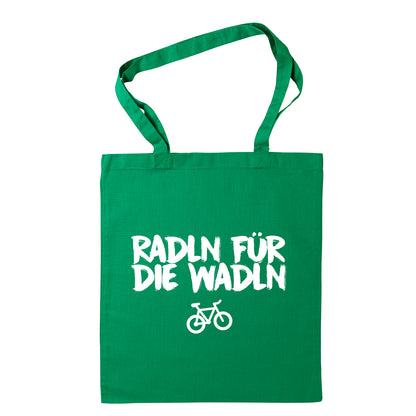 Tasche "Radln für die Wadln" - meinherzschlag.de