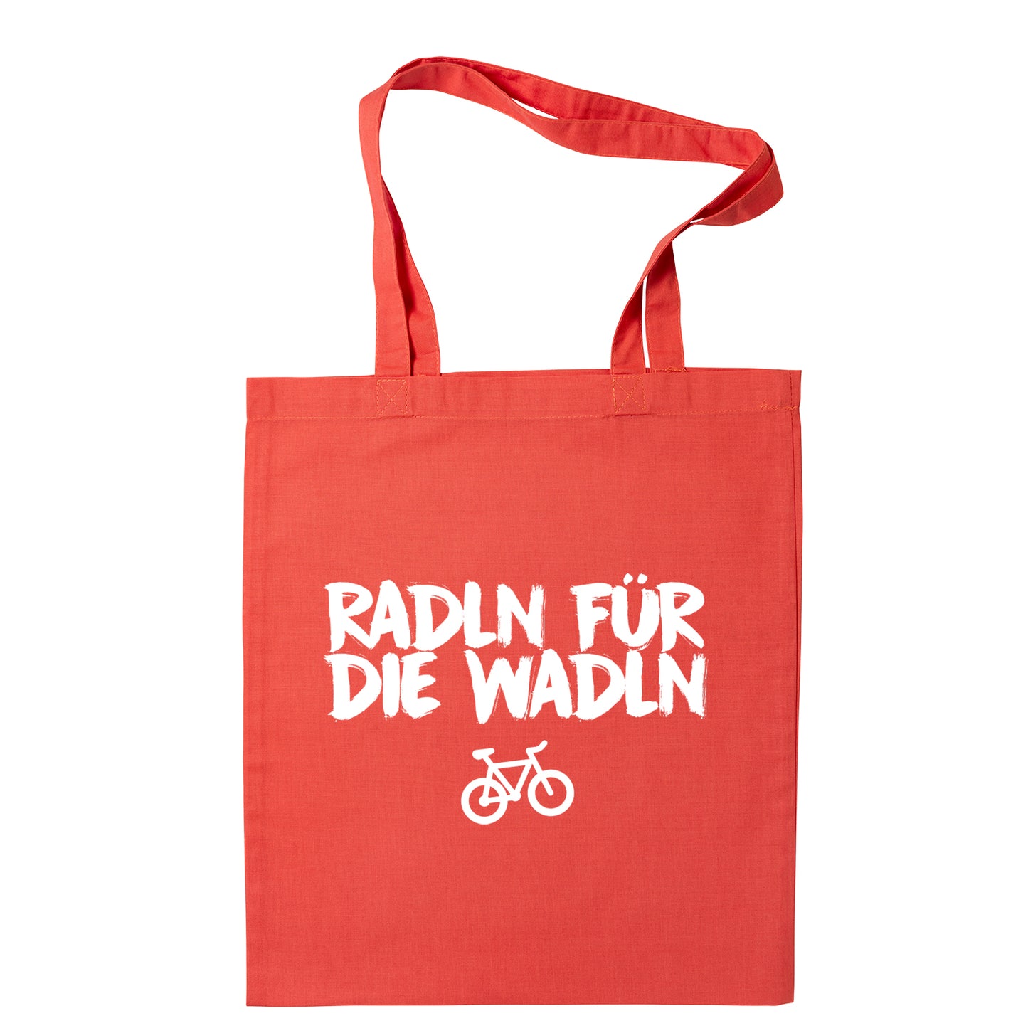 Tasche "Radln für die Wadln" - meinherzschlag.de