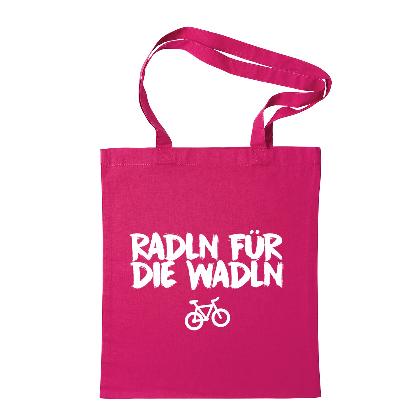 Tasche "Radln für die Wadln" - meinherzschlag.de