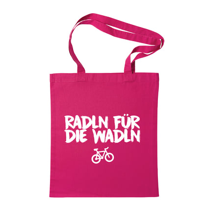Tasche "Radln für die Wadln" - meinherzschlag.de