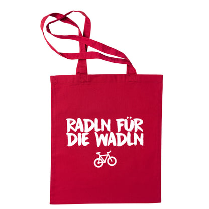 Tasche "Radln für die Wadln" - meinherzschlag.de