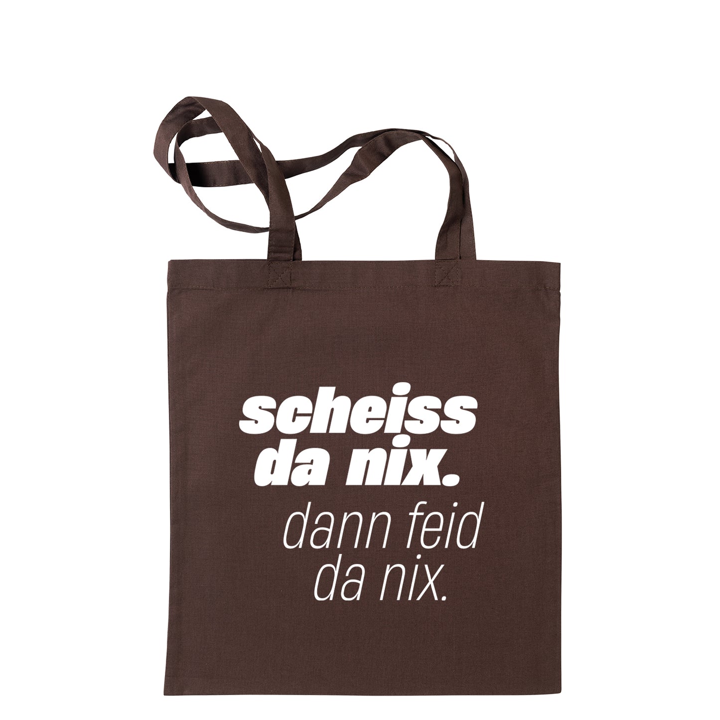 Tasche "Scheiss da nix!" - meinherzschlag.de