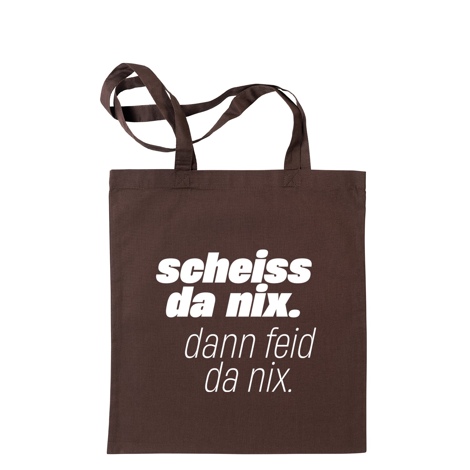Tasche "Scheiss da nix!" - meinherzschlag.de
