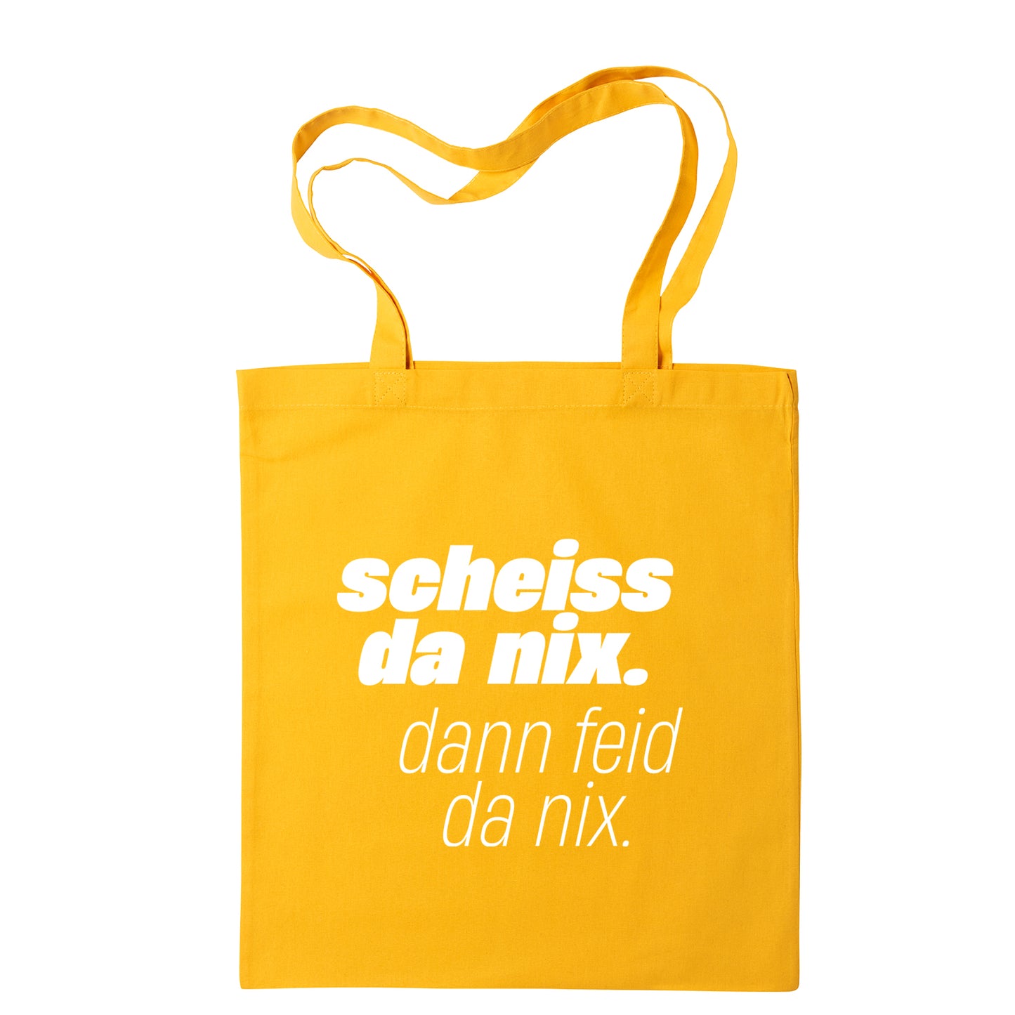 Tasche "Scheiss da nix!" - meinherzschlag.de