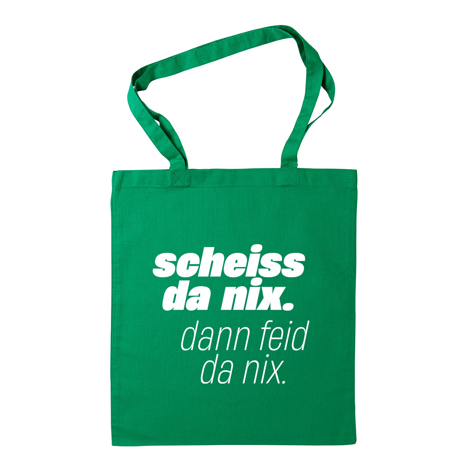 Tasche "Scheiss da nix!" - meinherzschlag.de