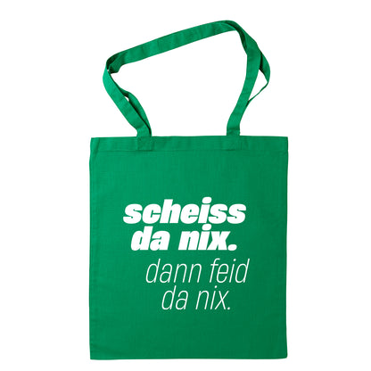 Tasche "Scheiss da nix!" - meinherzschlag.de