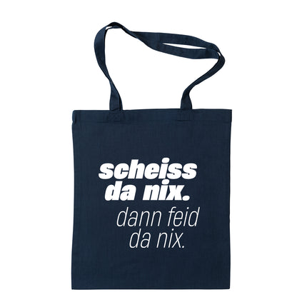 Tasche "Scheiss da nix!" - meinherzschlag.de