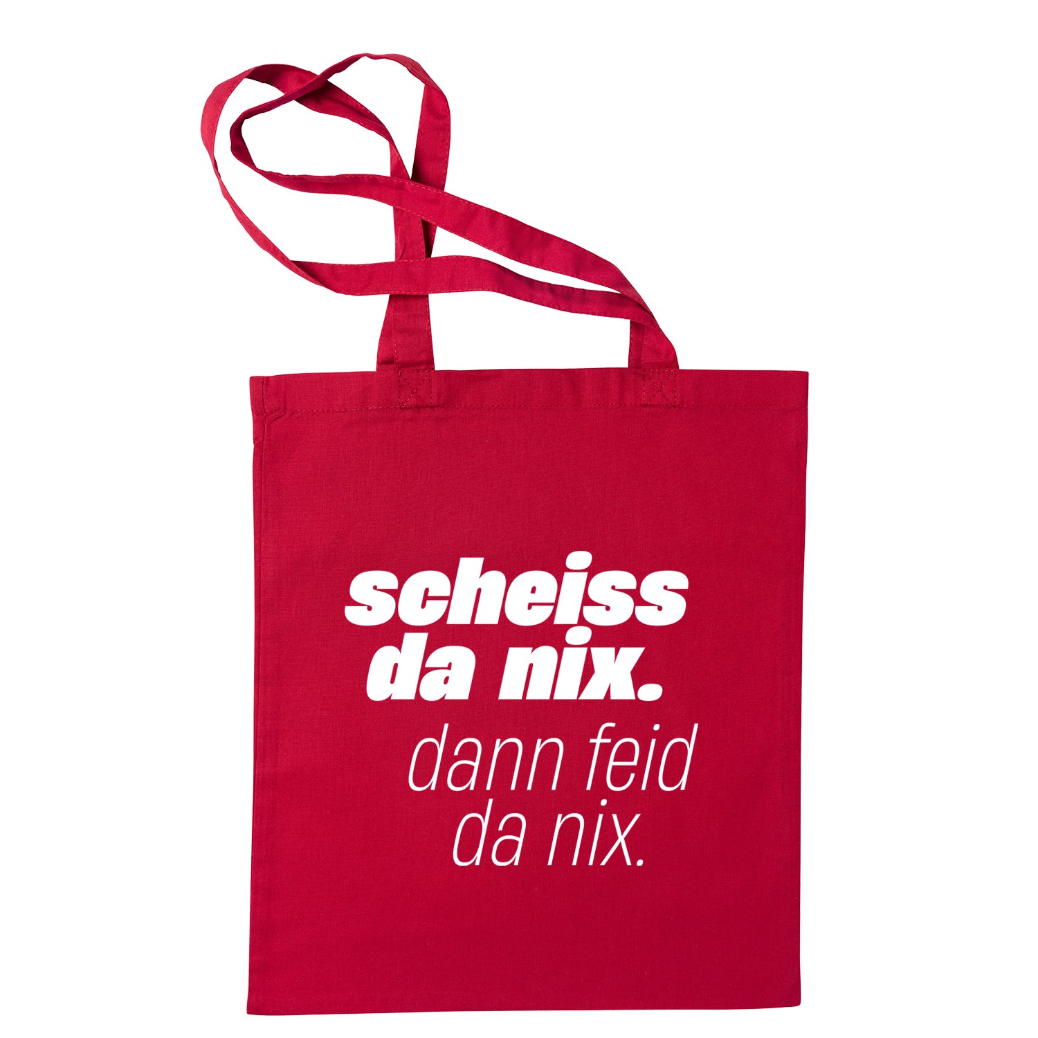 Tasche "Scheiss da nix!" - meinherzschlag.de