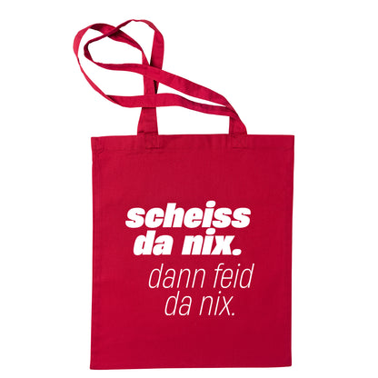 Tasche "Scheiss da nix!" - meinherzschlag.de
