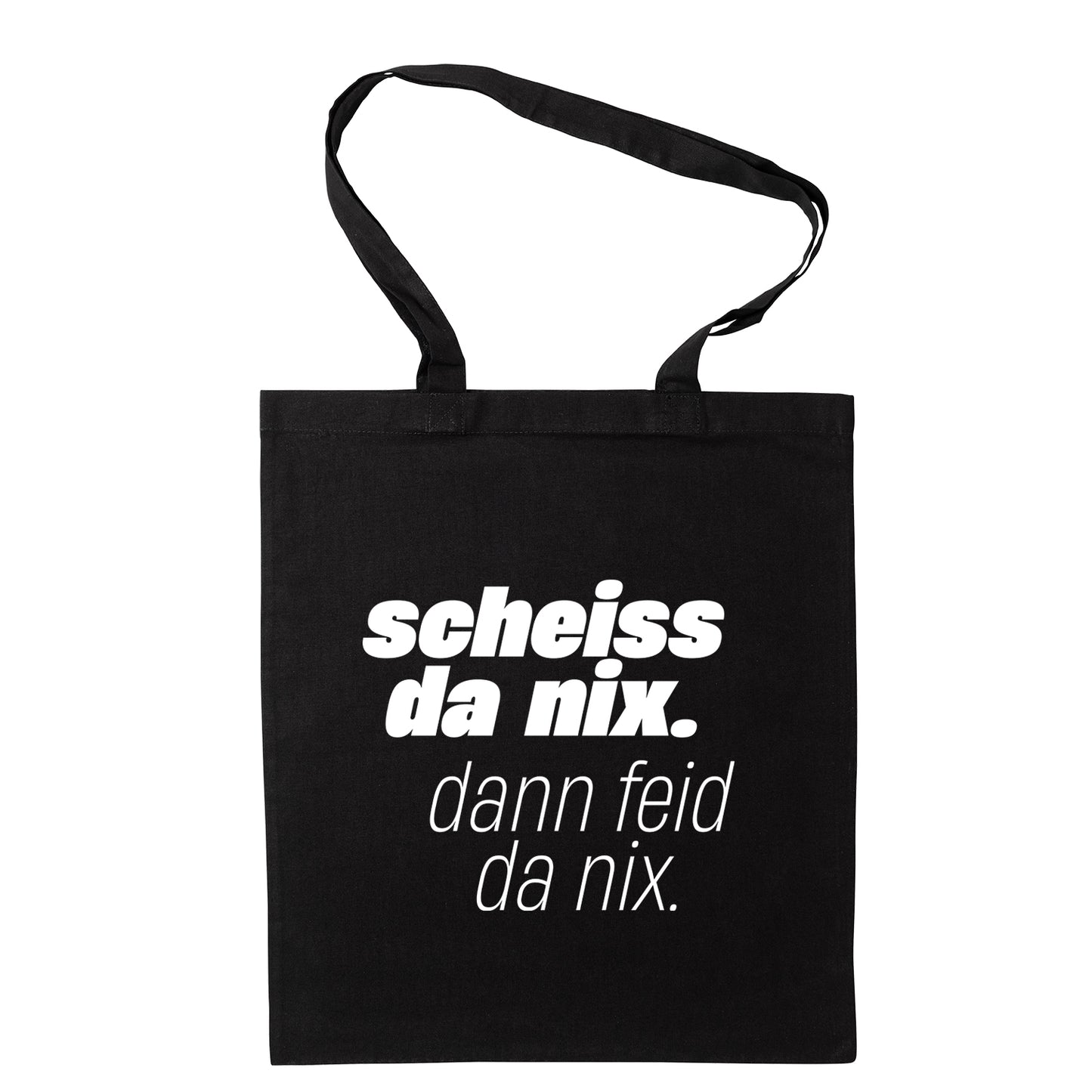 Tasche "Scheiss da nix!" - meinherzschlag.de
