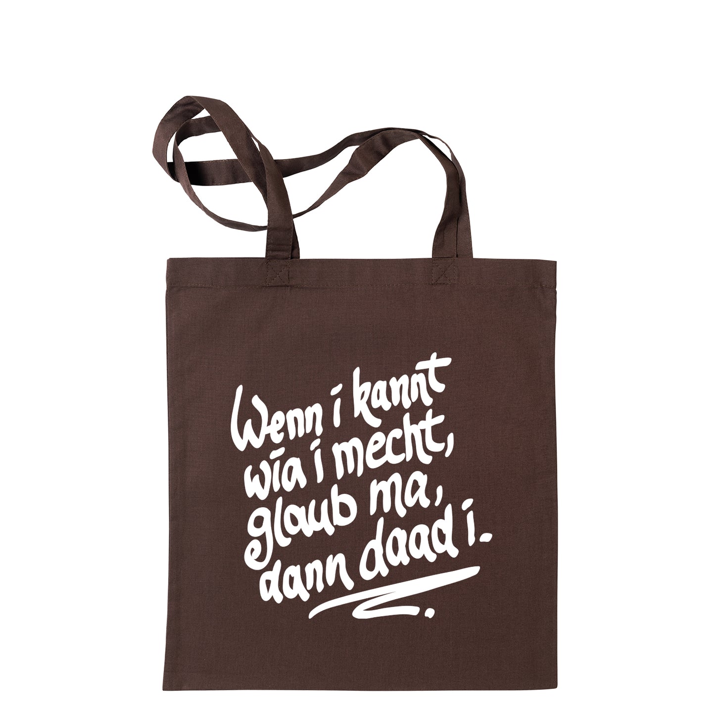 Tasche "Wenn i kannt wia i mecht" - meinherzschlag.de