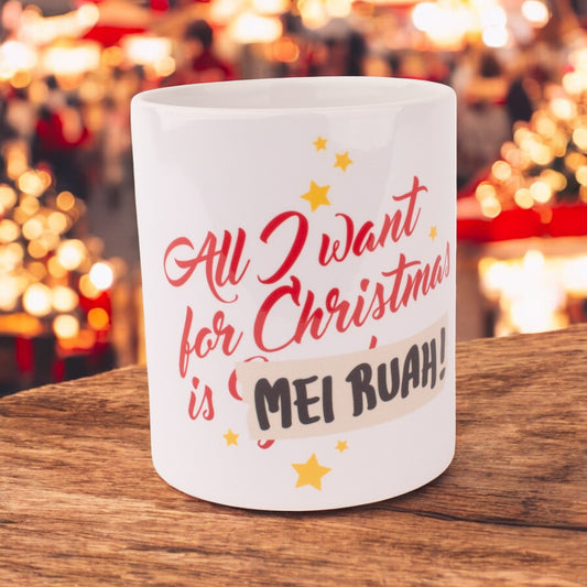 Tasse "All i want for Christmas" - meinherzschlag.de