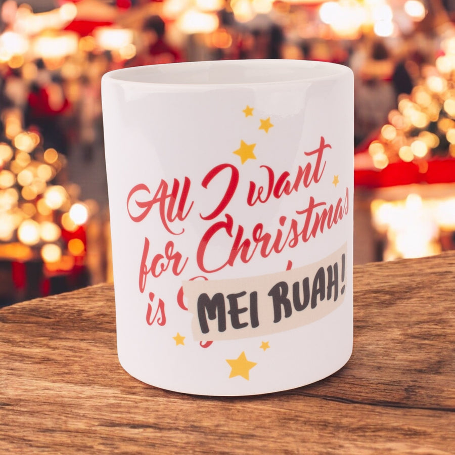 Tasse "All i want for Christmas" - meinherzschlag.de