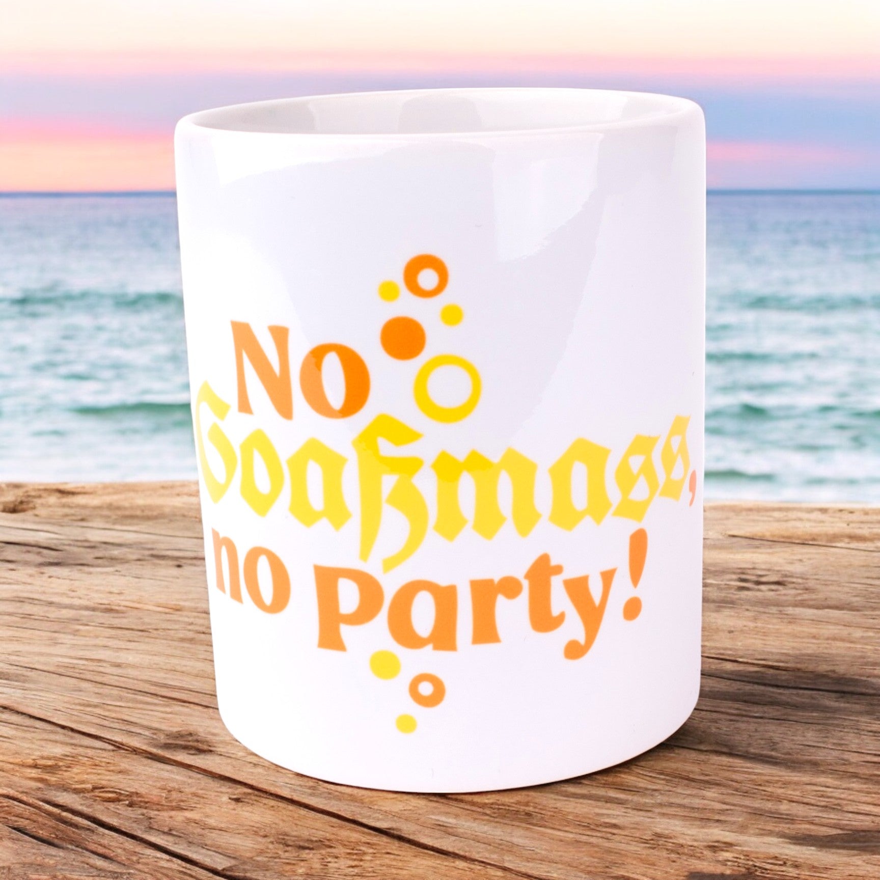 Tasse "No Goaßmass, No Party!" - meinherzschlag.de