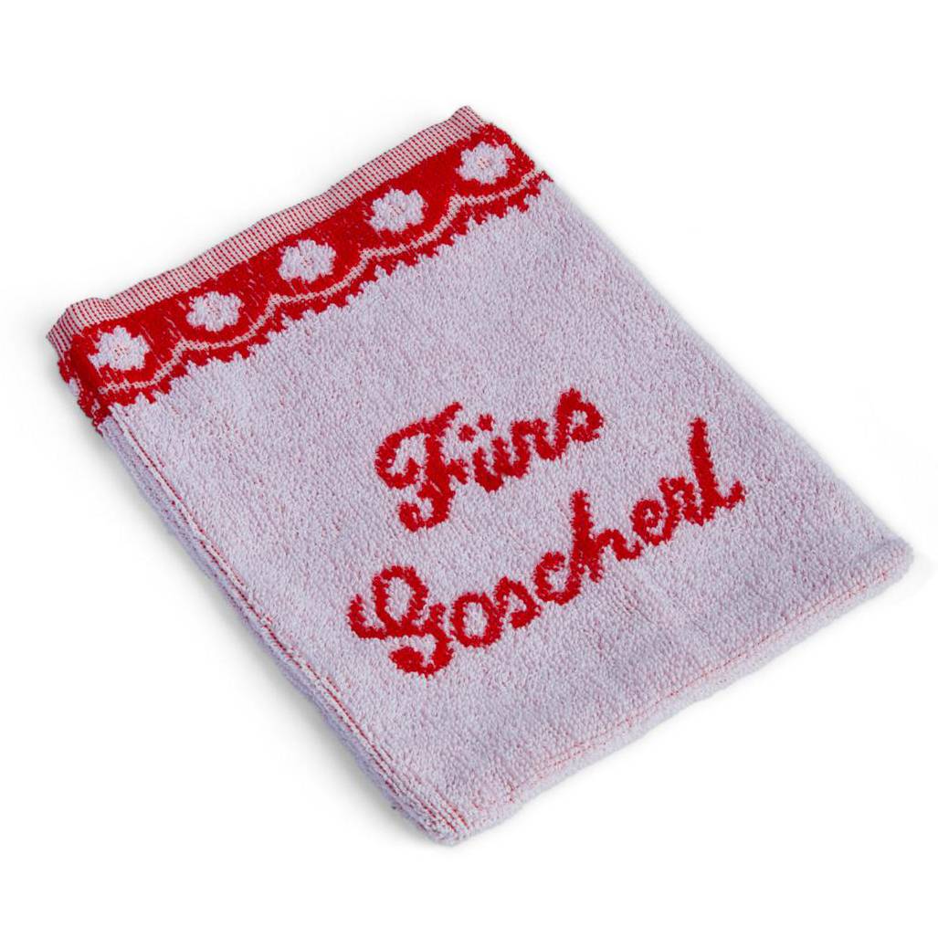 Waschlappen - Set "Arscherl & Goscherl" - meinherzschlag.de