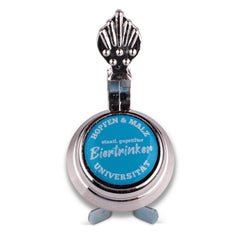 Bierflaschen Zinndeckel "Staatl. geprüfter Biertrinker"